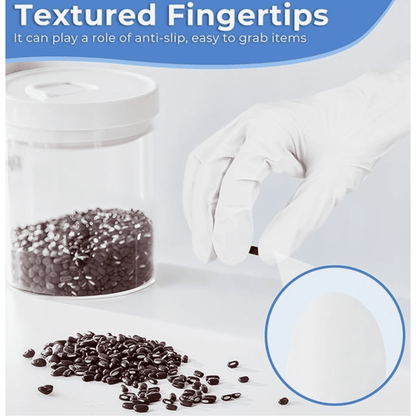 Ultra Stretch Professional 12 inch White Nitrile Exam Gloves, 7 Mil, Disposable Gloves, THE ORIGINAL Nitrile, Medical, Food Service, Cleaning, 1,000 Pieces/Case