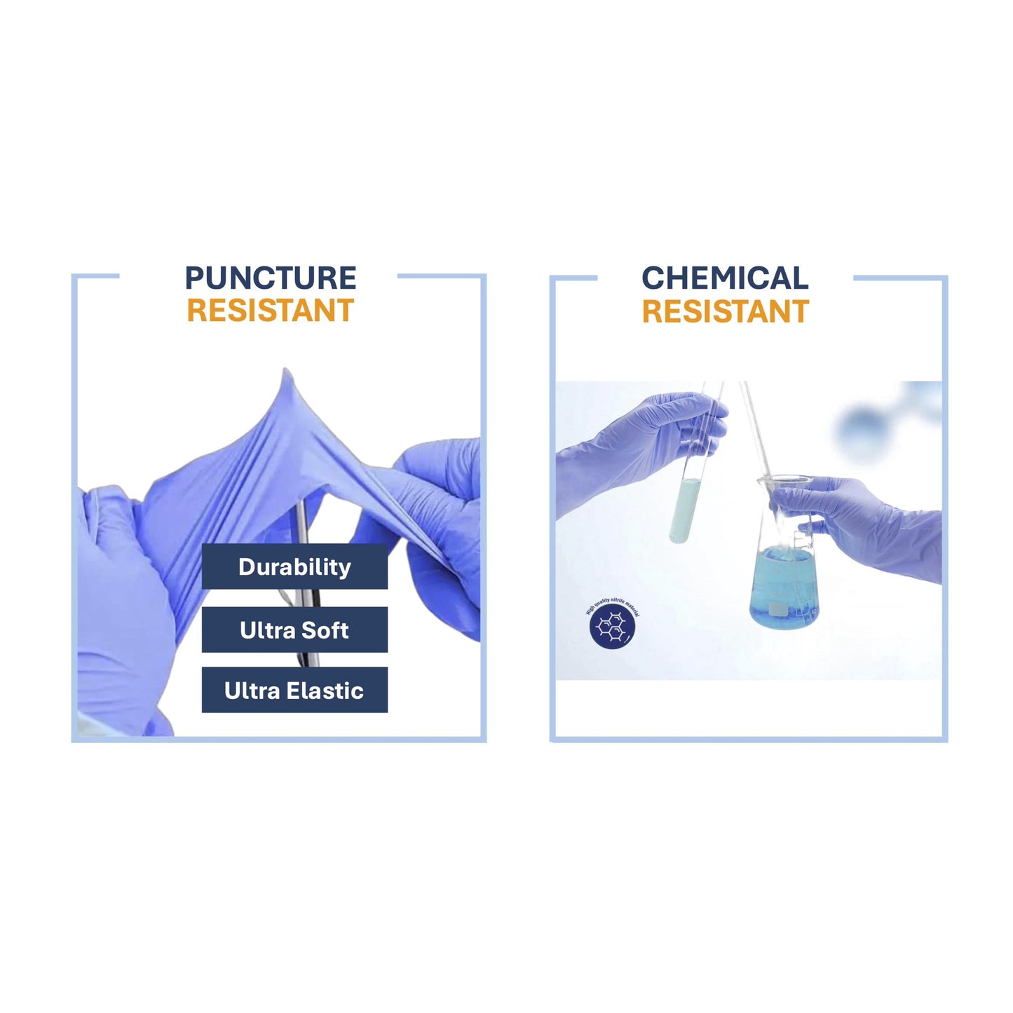 200 pcs Bulk Ultra Stretch Professional 3.5 Nitrile Gloves Disposable Latex Free, Premium Stretch, Medical Grade, Medium